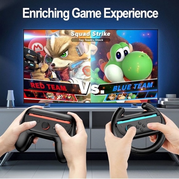 NWT case Nintendo Switch VR Accessory Kit - Black - Picture 8 of 8